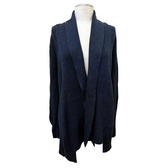 CABI Women's Cardigan Sweater Long Sleeved Knit Open Front Size MEDIUM - Picture 1 of 4